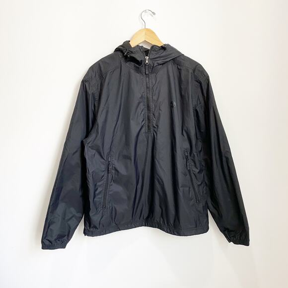 Timberland Men's Black Windbreaker Jacket Size Large - Picture 1 of 8
